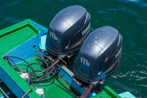 Dual Yamaha 115HP 4-Stroke Outboards